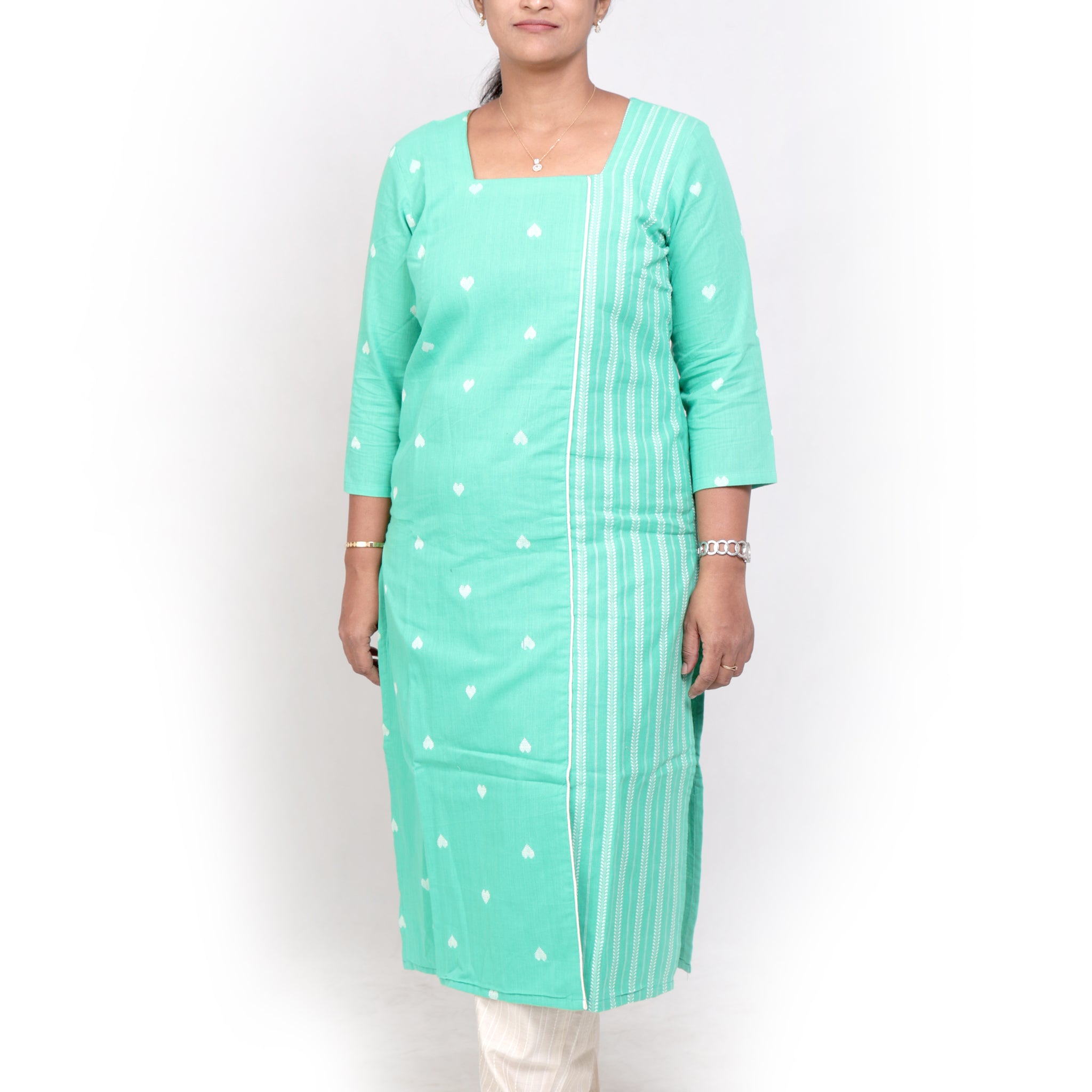 Green South Cotton Salwar set