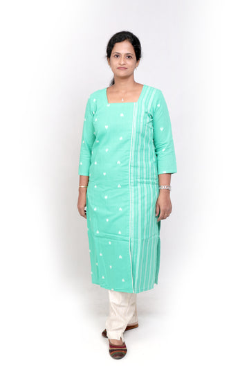 Green South Cotton Salwar set