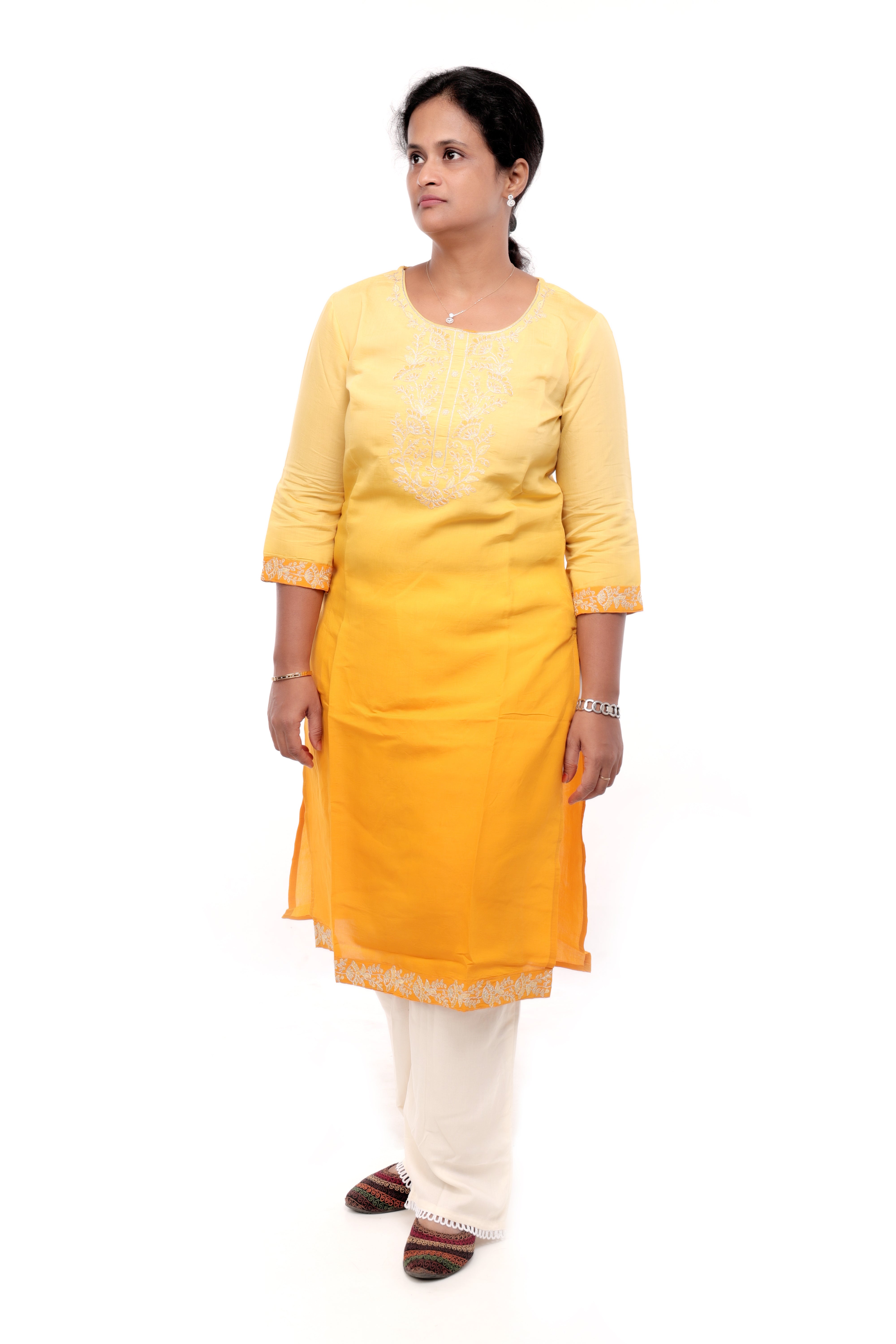 Sunlit Yellow Monochrome Kurta